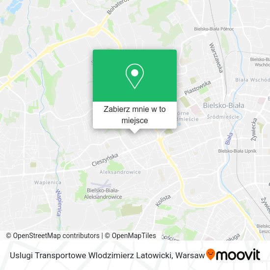 Mapa Uslugi Transportowe Wlodzimierz Latowicki