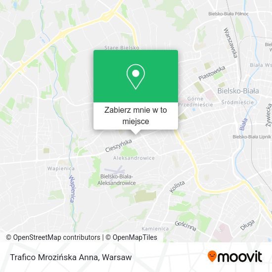 Mapa Trafico Mrozińska Anna