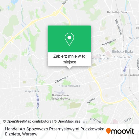 Mapa Handel Art Spozywczo Przemyslowymi Puczkowska Elzbieta