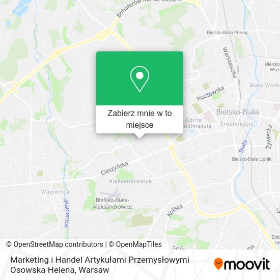 Mapa Marketing i Handel Artykułami Przemysłowymi Osowska Helena