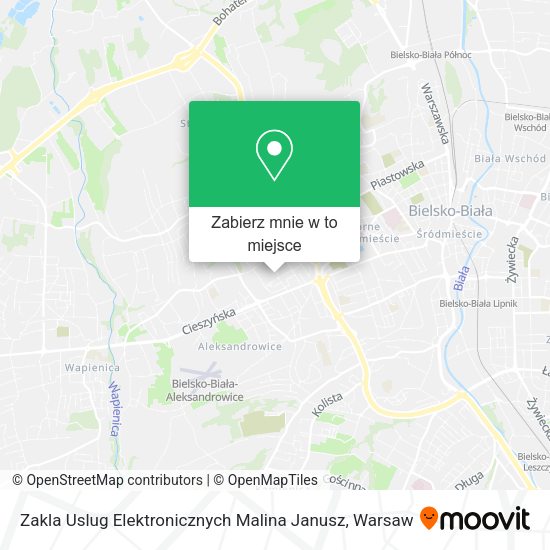 Mapa Zakla Uslug Elektronicznych Malina Janusz