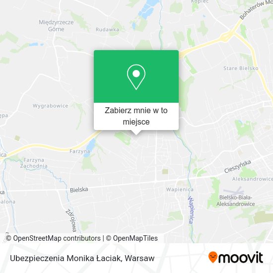 Mapa Ubezpieczenia Monika Łaciak