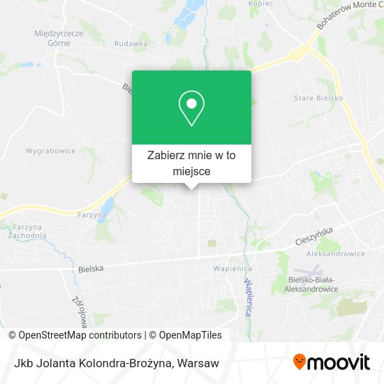 Mapa Jkb Jolanta Kolondra-Brożyna