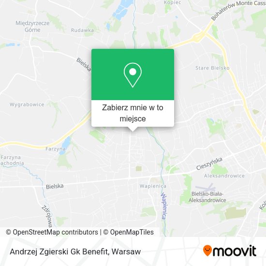 Mapa Andrzej Zgierski Gk Benefit