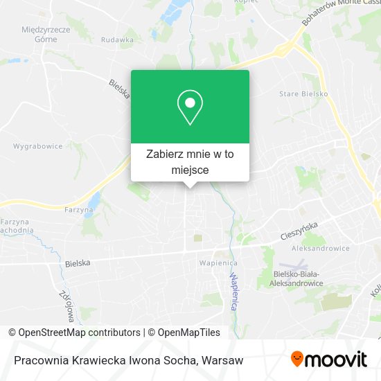 Mapa Pracownia Krawiecka Iwona Socha