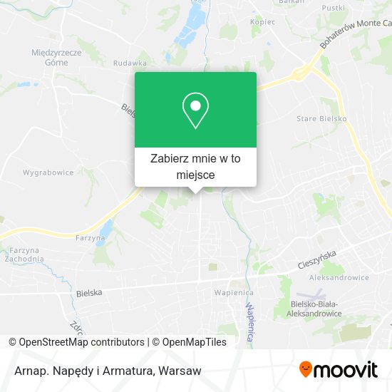 Mapa Arnap. Napędy i Armatura