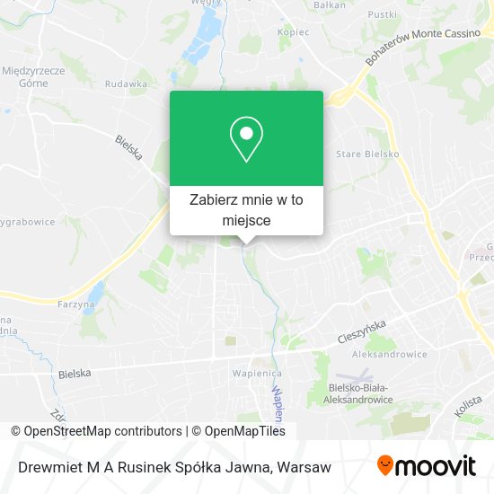 Mapa Drewmiet M A Rusinek Spółka Jawna