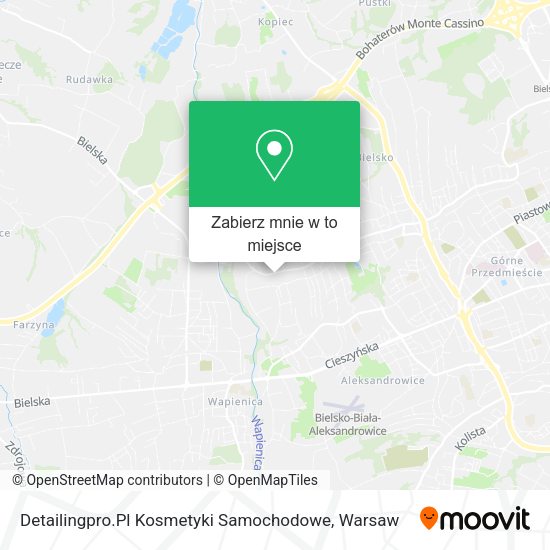 Mapa Detailingpro.Pl Kosmetyki Samochodowe