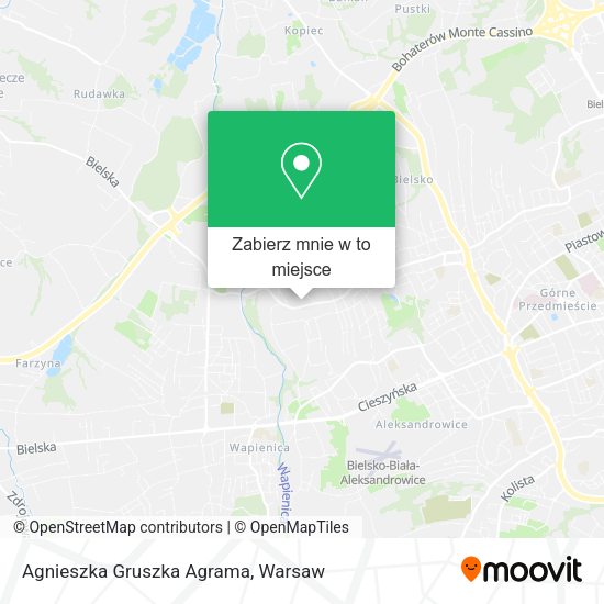 Mapa Agnieszka Gruszka Agrama