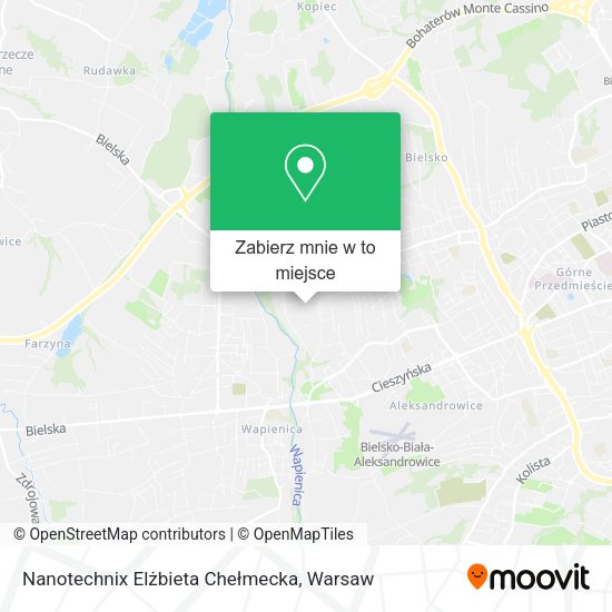 Mapa Nanotechnix Elżbieta Chełmecka