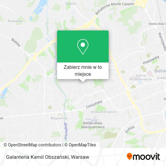 Mapa Galanteria Kamil Obszański