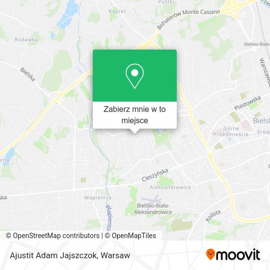 Mapa Ajustit Adam Jajszczok