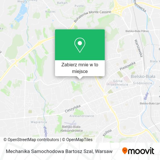 Mapa Mechanika Samochodowa Bartosz Szal