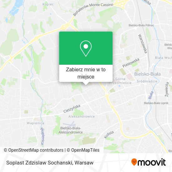 Mapa Soplast Zdzislaw Sochanski