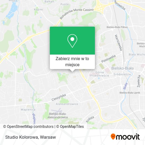 Mapa Studio Kolorowa