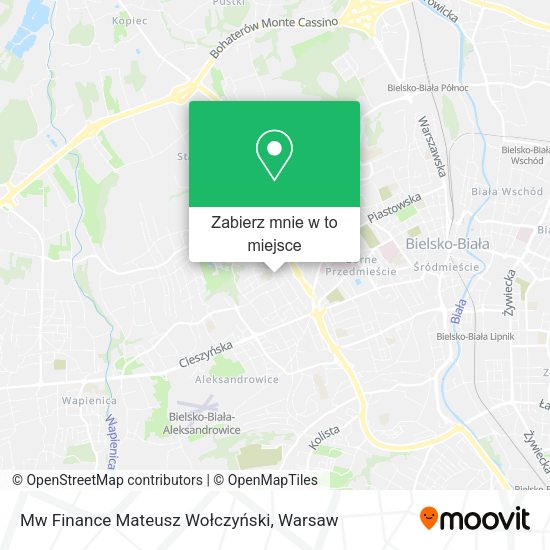 Mapa Mw Finance Mateusz Wołczyński