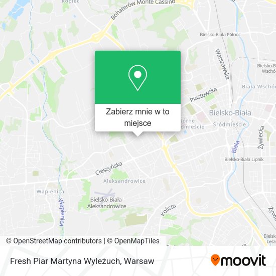 Mapa Fresh Piar Martyna Wyleżuch