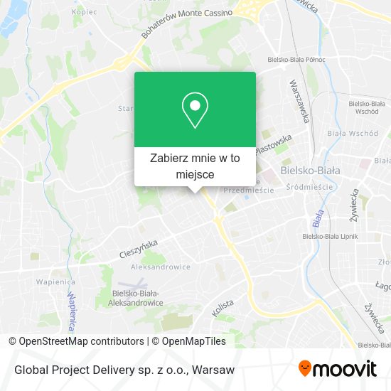 Mapa Global Project Delivery sp. z o.o.