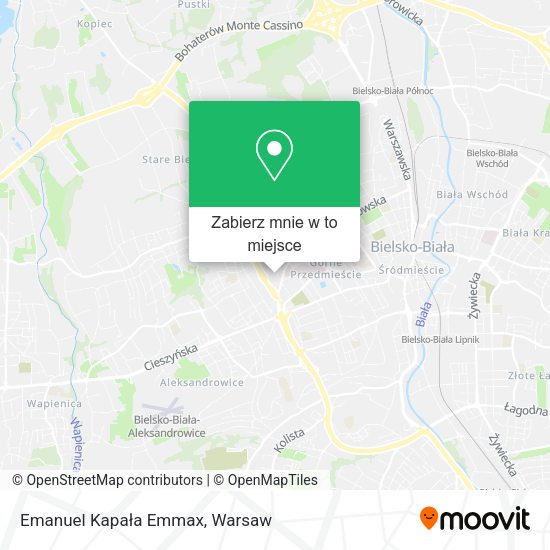 Mapa Emanuel Kapała Emmax