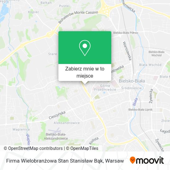 Mapa Firma Wielobranżowa Stan Stanisław Bąk