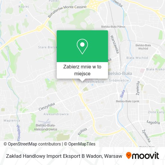 Mapa Zakład Handlowy Import Eksport B Wadon