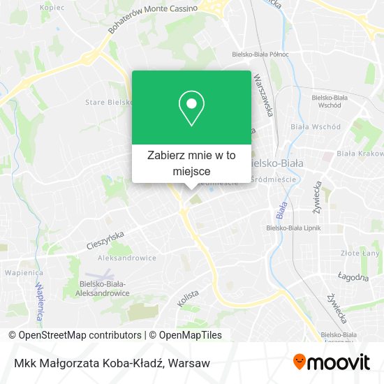 Mapa Mkk Małgorzata Koba-Kładź