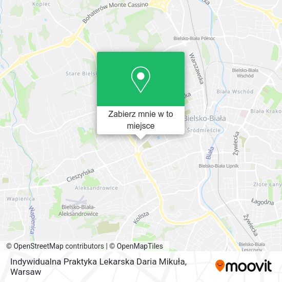 Mapa Indywidualna Praktyka Lekarska Daria Mikuła