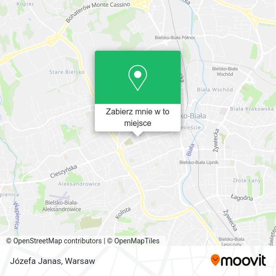 Mapa Józefa Janas