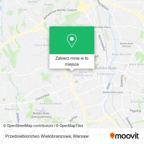 Mapa Przedsiebiorstwo Wielobranzowe