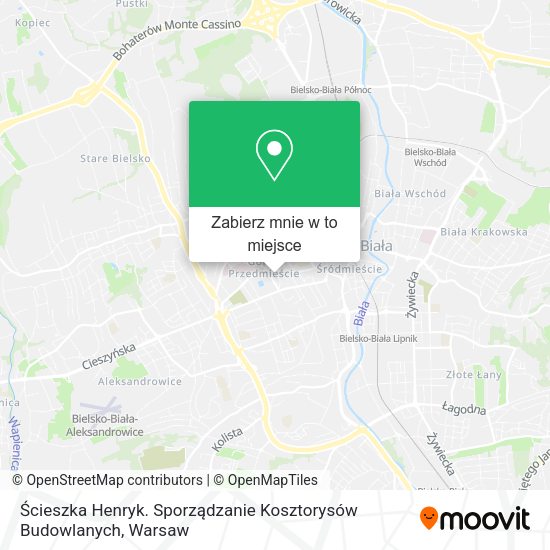 Mapa Ścieszka Henryk. Sporządzanie Kosztorysów Budowlanych