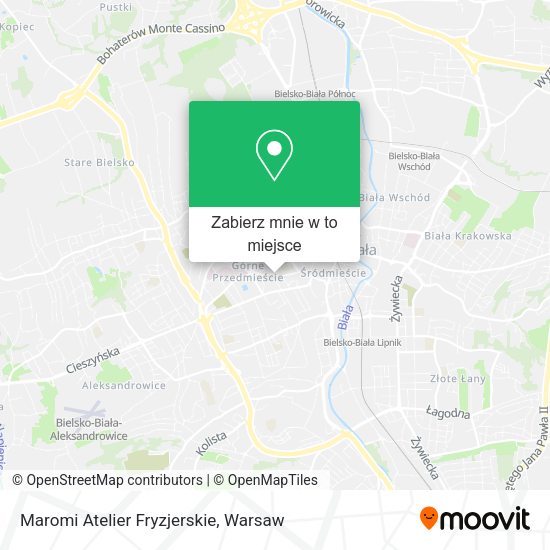 Mapa Maromi Atelier Fryzjerskie