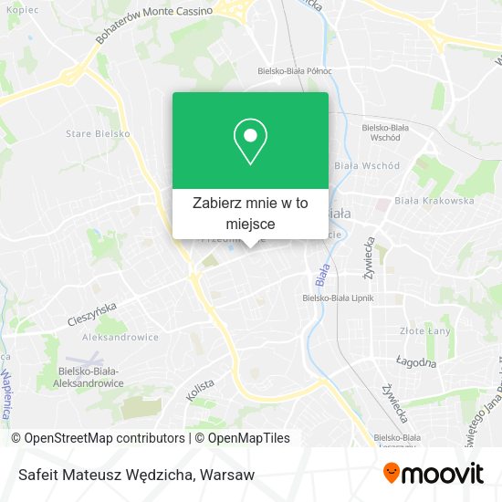 Mapa Safeit Mateusz Wędzicha