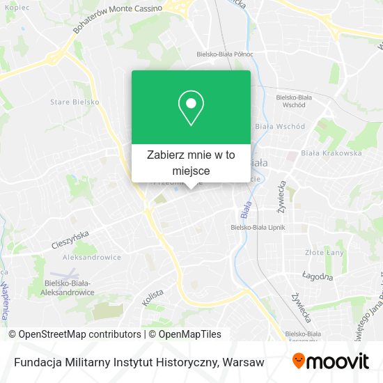 Mapa Fundacja Militarny Instytut Historyczny