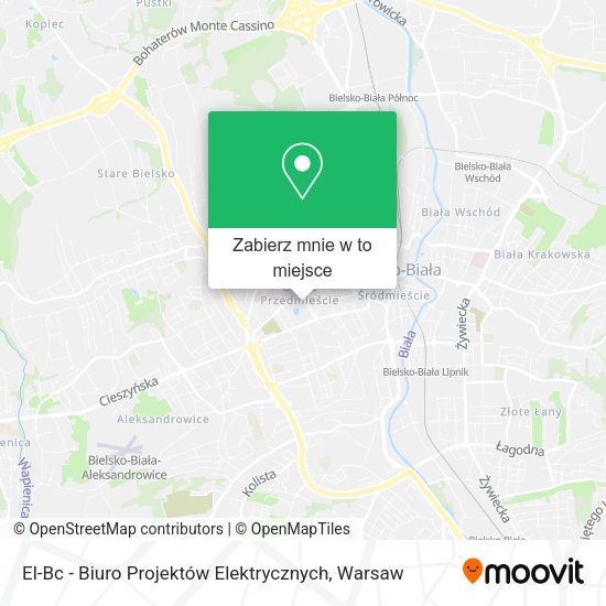 Mapa El-Bc - Biuro Projektów Elektrycznych