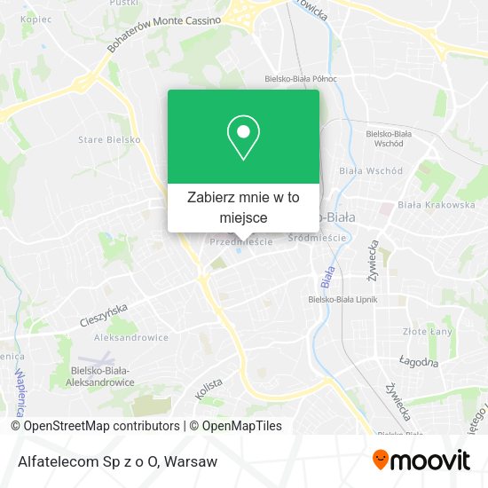 Mapa Alfatelecom Sp z o O