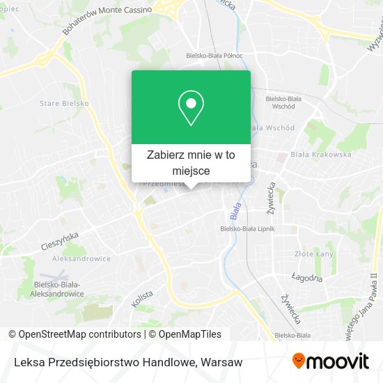 Mapa Leksa Przedsiębiorstwo Handlowe