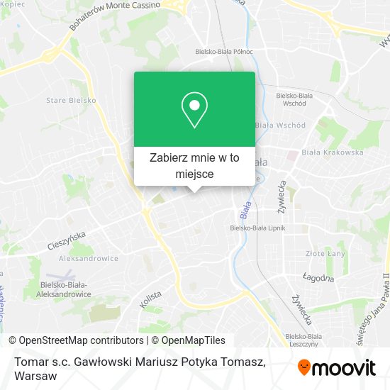 Mapa Tomar s.c. Gawłowski Mariusz Potyka Tomasz