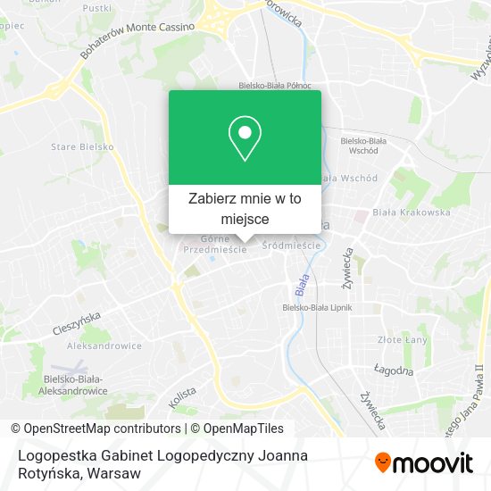 Mapa Logopestka Gabinet Logopedyczny Joanna Rotyńska