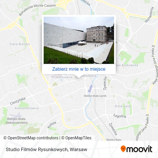 Mapa Studio Filmów Rysunkowych