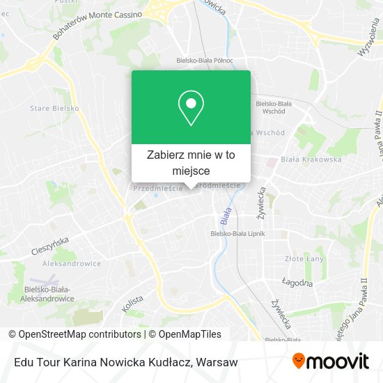 Mapa Edu Tour Karina Nowicka Kudłacz