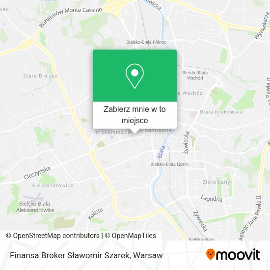 Mapa Finansa Broker Sławomir Szarek