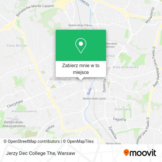 Mapa Jerzy Dec College The