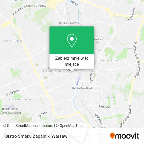 Mapa Bistro Smaku Zagajnik