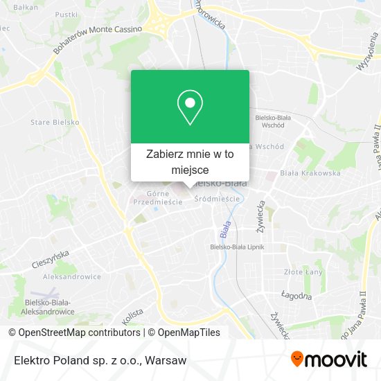 Mapa Elektro Poland sp. z o.o.