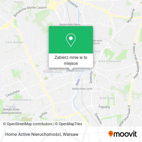 Mapa Home Active Nieruchomości