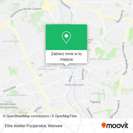 Mapa Elite Atelier Fryzjerskie