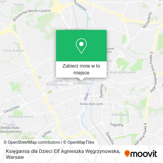 Mapa Księgarnia dla Dzieci Elf Agnieszka Węgrzynowska