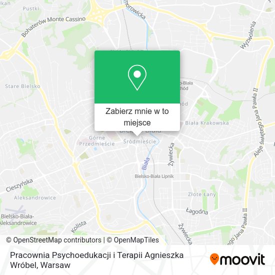 Mapa Pracownia Psychoedukacji i Terapii Agnieszka Wróbel