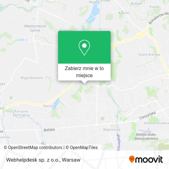 Mapa Webhelpdesk sp. z o.o.