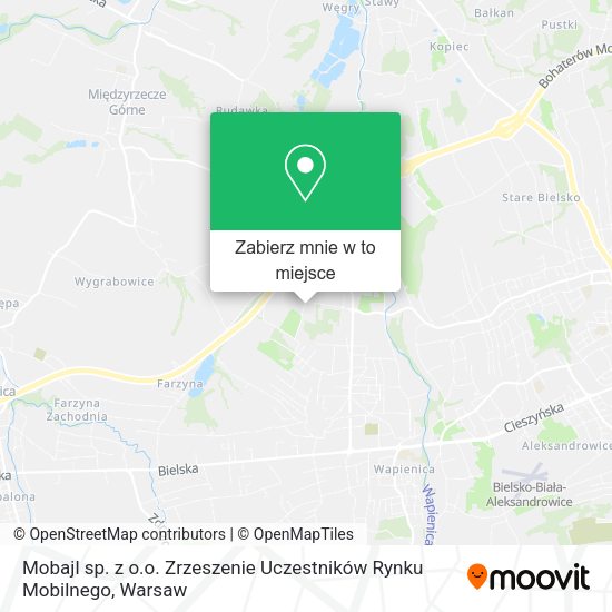 Mapa Mobajl sp. z o.o. Zrzeszenie Uczestników Rynku Mobilnego